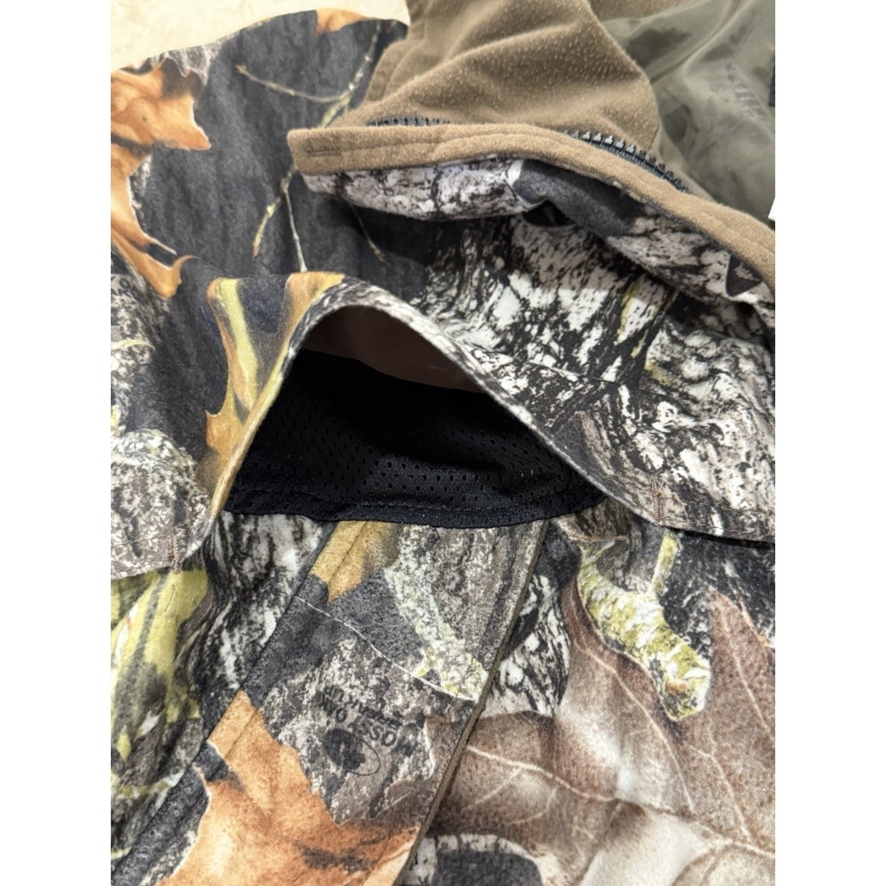 Bear Creek Outfitters Mossy Oak Camouflage Coat Jacket Mens Size 2XL Full Zipper - Picture 9 of 16
